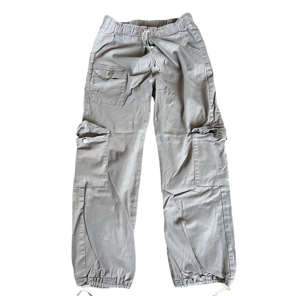 V.I.P. Jeans Pants - VIP Cargo Jogger Pants Size 13 Beige Lightweight Utility Streetwear Comfy